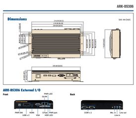 現貨供應研華ARK DS306數字多媒體嵌入式電腦 深圳市高性價比工控電腦批發方案